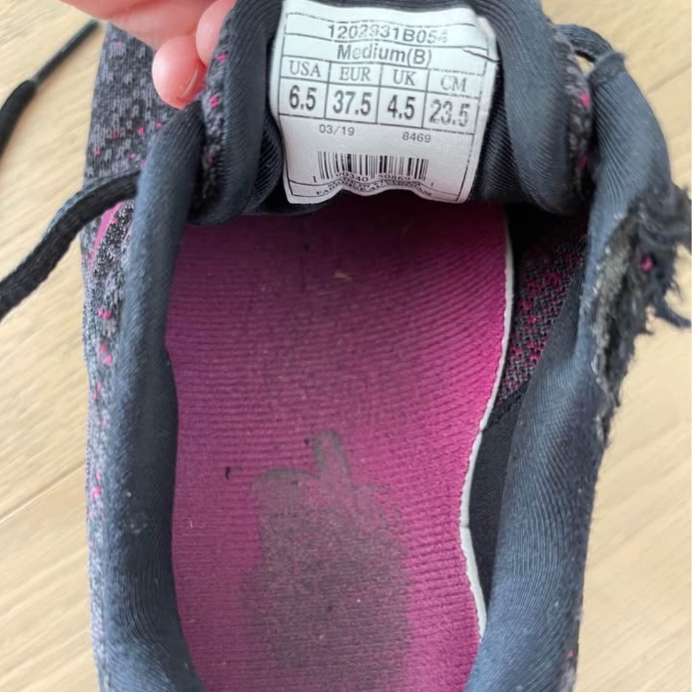 👟 Brooks Anthem 2 Running Shoes Size 6.5 Fair Rips & Sole (See Photos)